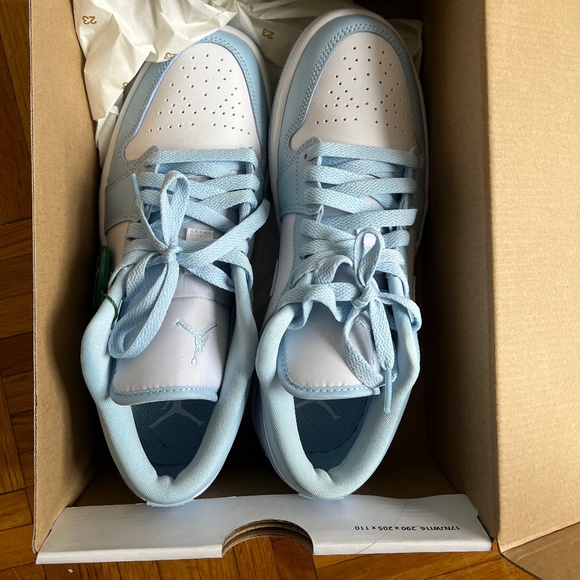 Ice blue jordan lows